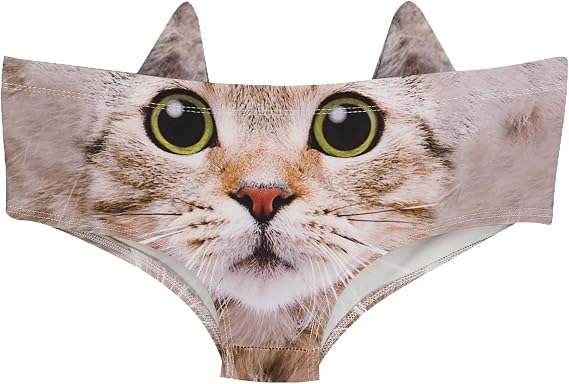 Ababalaya Womens Underwear Funny Panties For women, Gift Ideas For Her, Valentines Gifts