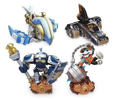 Skylanders SuperChargers Vehicles and Drivers Jet Stream  Shark Tank  High Volt  Smash Hit No Retail Package