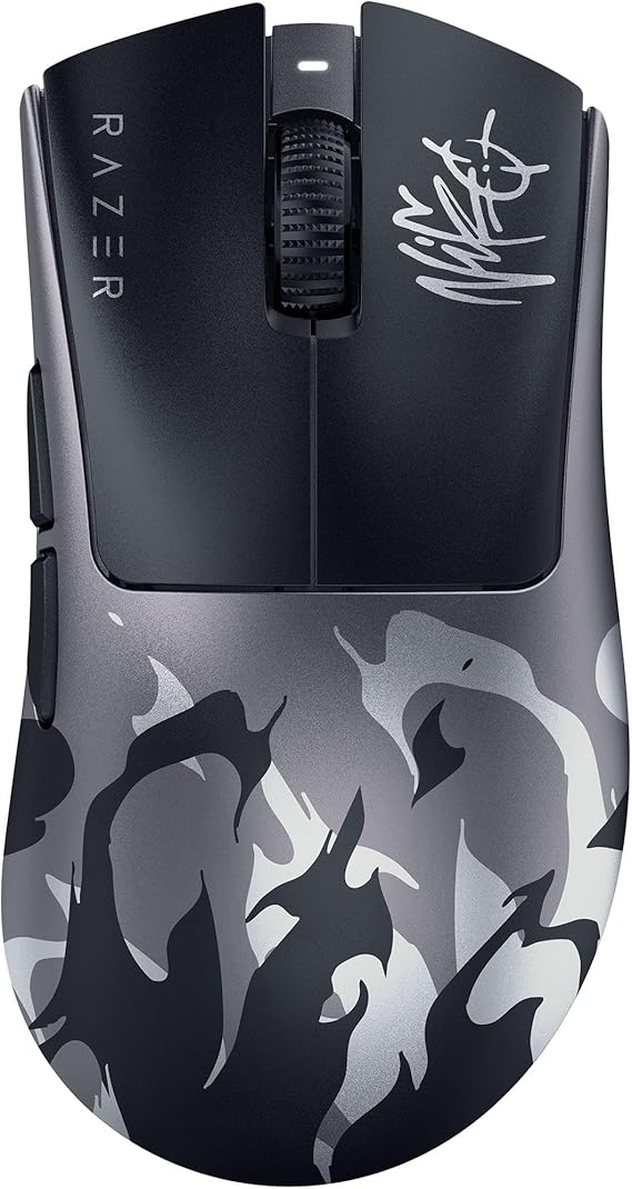 Razer DeathAdder V4 Pro Wireless Gaming Mouse, 8Khz, 57g, Niko Edition