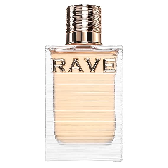 Rave Au Soleil Fruity, Floral, Sweet, Amber Eau de Parfum Spray Long-Lasting Fragrance for Unisex, 3.4 Ounce / 100 ml