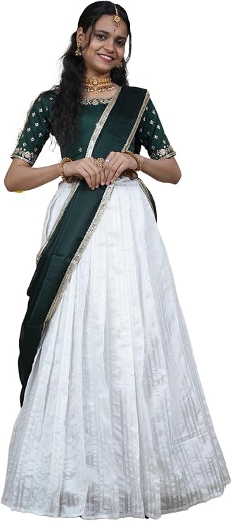 Fabcartz Fully Stitched Designer Lehenga Choli for Women - Indian Traditional Party Wear & Wedding Dress