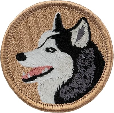 PATCHTOWN Husky Patrol Patch - 2 Round!