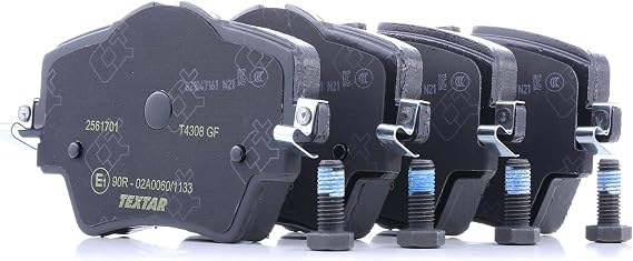 TMD Friction Services 2561701 Disc Brake Pad Set for Car Brakes