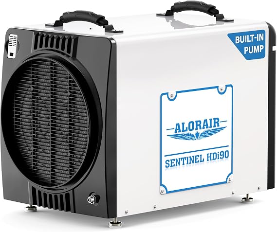 ALORAIR 198 Pints Duct-able Version Crawlspace Dehumidifier with Pump