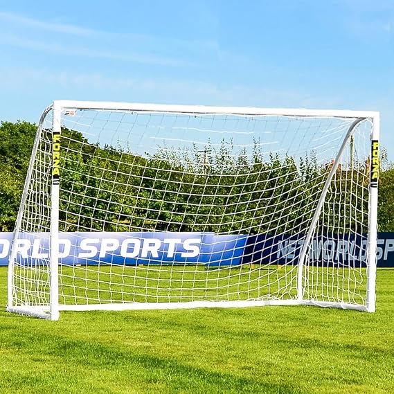 FORZA Match Football Goal [7 Sizes] | The World’s #1 Junior Goals! | 100% UK-Made, 2 Min Setup, Unbreakable Goalpost + Target Bundle - Buy Once, Play Forever!