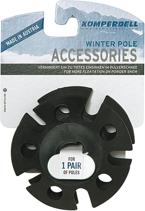 Komperdell Vario Winter Basket XL for Trekking Pole, Black
