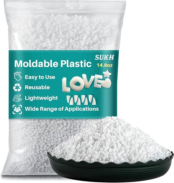 Sukh 14.8oz Moldable Plastic Pellets - Thermoplastic Beads Polymorph