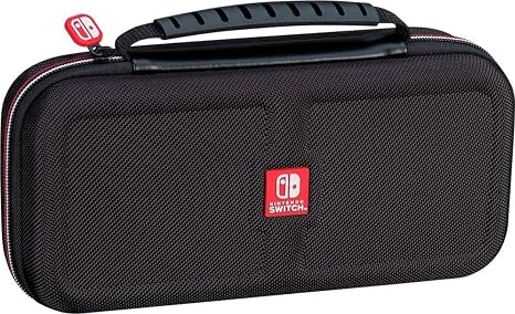 R.D.S. INDUSTRIES, INC. Game Traveler Deluxe Licensed Travel Case Designed for Nintendo Switch, Lite, OLED, Black Small (NNS40)