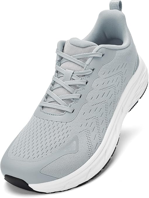Akk Wide Toe Box Shoes for Men - Walking Shoes Extra Wide Width Comfortable Athletic Running Tennis Jogging Workout Gym Sneakers for Swelling Bunion Plantar Fasciitis