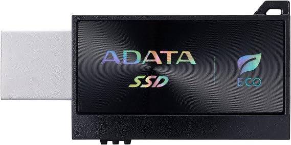 ADATA SSD External SC730 512GB USB C Black SC730-512GB-CACTI