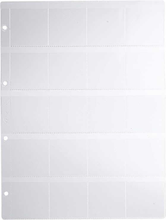 Pardo 102000 – Pack of 10 Sheet Covers Collectible Items, 20 Slots