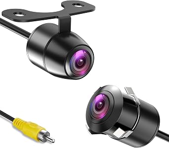 AHD 1080P Backup Camera, Metal Housing 170 Degree Wide View Angle Universal Car Front/Side/Rear View Camera, Easy Install, Removable Guildlines, Mirror Non-Mirror Image, AHD 1080P/720P, 12V/24V