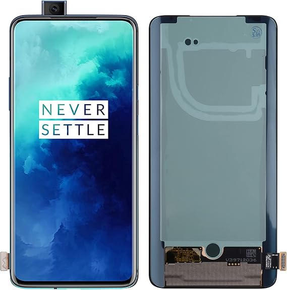 AMOLED Replacement Compatible with OnePlus 7T Pro/OnePlus 7 Pro(Black Without Frame LCD Display Touch Screen Digitizer Assembly with Repair Tools