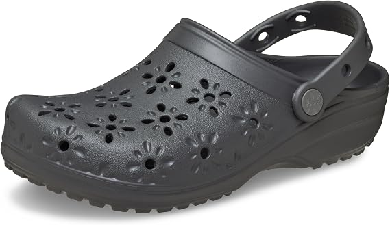 Crocs Men's Classic Floral Cut Out Clogs