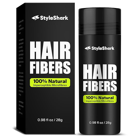Hair Fiber Powder (28g) - Premium Thickening Formula for Hair Density, Instant Volume and Styling, Hairpiece Filler for Thinning Hair in Women & Men (Blonde)