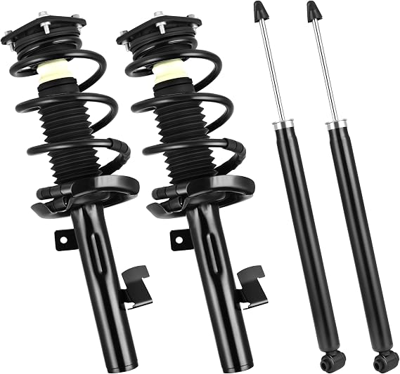Front Complete Strut Rear Shocks Compatible with 2004-2009 Mazda 3