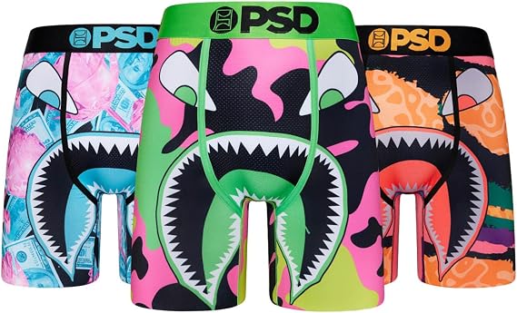 PSD mens Warface Emerald 3-pack