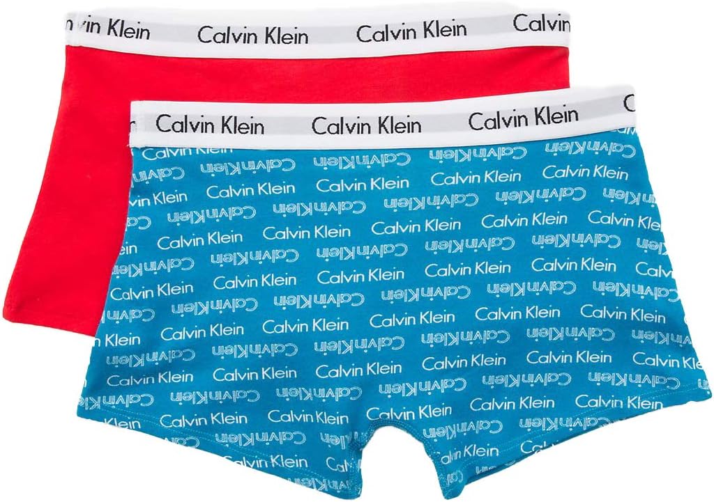 Calvin Klein 男児用 2パック コットントランクス