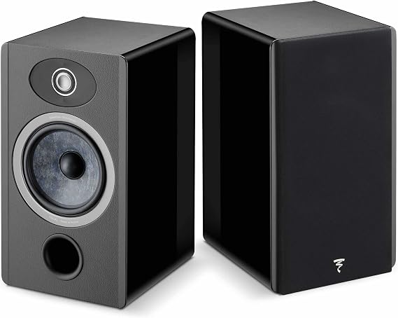 Focal Vestia No1 2-Way Bookshelf Loudspeaker Finished in Black - Sold as a Pair
