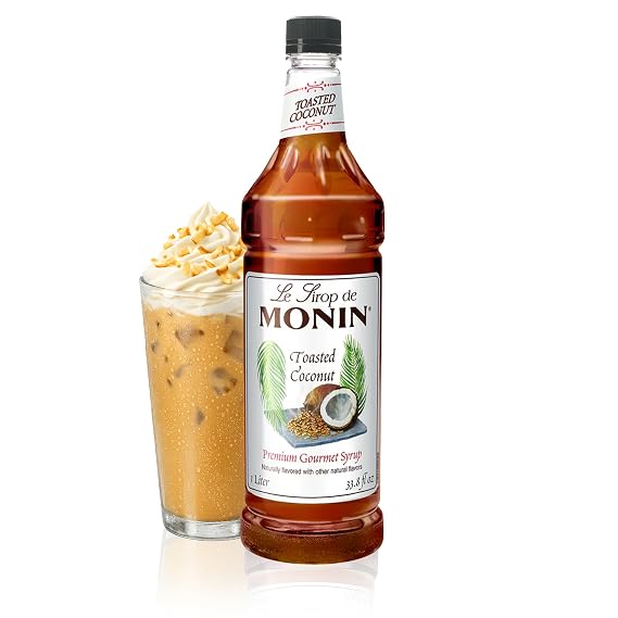Monin - Toasted Coconut Syrup| 2026 Flavor of the Year! (1 L)