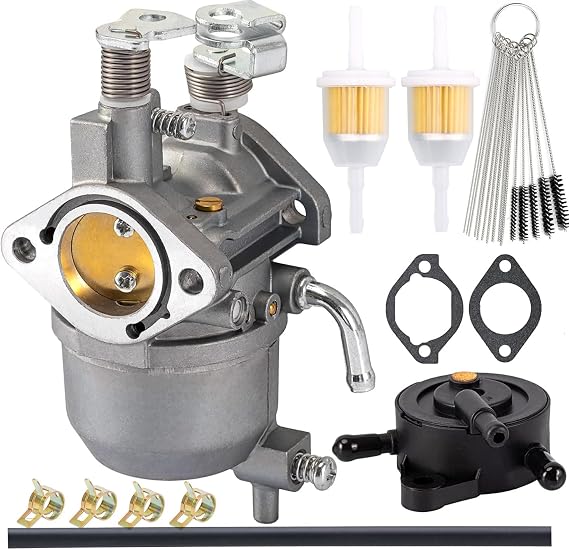 Carburetor for Kawasaki Engine EZGO RXV, 2010-2015 TXT,2010-2014 Valor ST 400 MPT 800 Refresher 1200 Cushman 280 Commander 2200 Bellhop, Carb for 13HP FJ400D Engine Motor Golf Cart