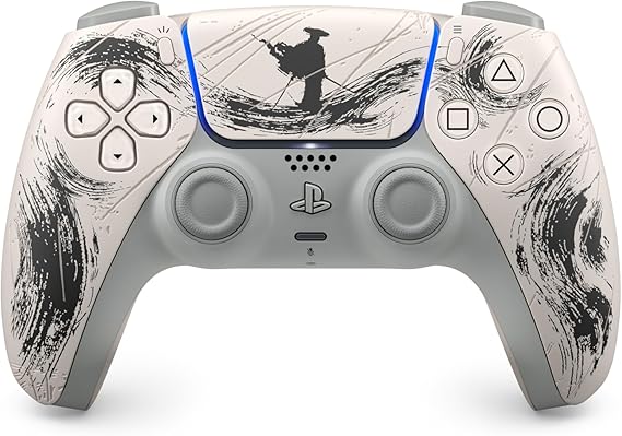 PS5 DualSense Wireless Controller – Ghost of Yōtei Black Limited Edition ​(JPN) ; 【純正品】DualSense ワイヤレスコントローラー "Ghost of Yōtei" ブラック リミテッドエディション(CFI-ZCT1JZ8)