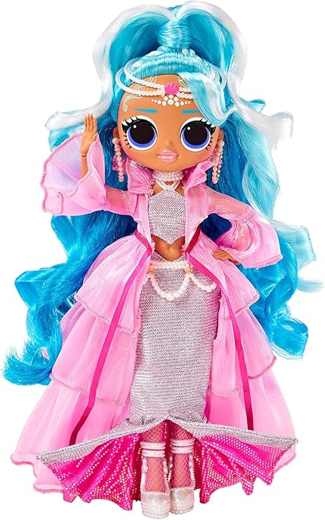 LOL Surprise OMG Queens Splash Beauty Fashion Doll with 125+ Mix and Match Looks Including Outfits and Accessories for Toy Girls Ages 3 and up, 10-inch Doll