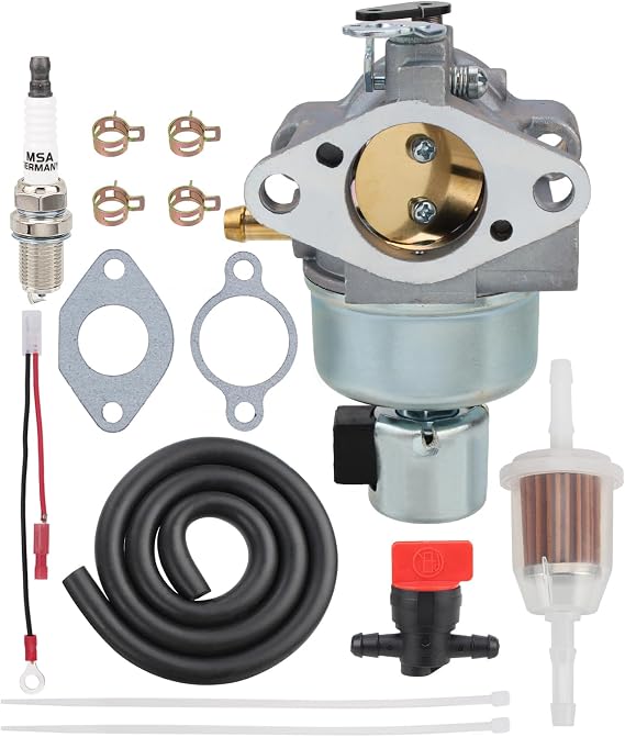 20-853-33-S Carburetor Compatible with John D AM119661 AM121863 AM121865 Compatible with Troy Bilt Bronco 13WX79KT011 13WV78KS011 13BX60TG766
