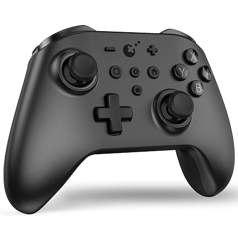 GuliKit(No Stick Drift KingKong 2 Wireless Controller for Switch, Bluetooth Controller with Hall Effect Sense Joystick, No Deadzone, APG Recording[New Patent]