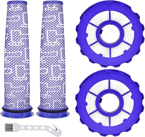 Leadaybetter DC40 filter Replacement for Dyson 2 Pack Post-Motor& Pre-Motor | HEPA DC40 filter Replacement for Dyson DC40 Kits Animal, Multi Floor, Origin, Total Clean Vacuums, Part 923587-02 & 922676-01