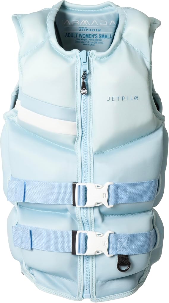 Jetpilot Womens Water Skiing Life Jacket, US Coast Guard Approved Neoprene Life Vest, Great for Skiing Paddle Boarding Boating Surfing Sea Kayaking, Boating, Fishing, Water Sports