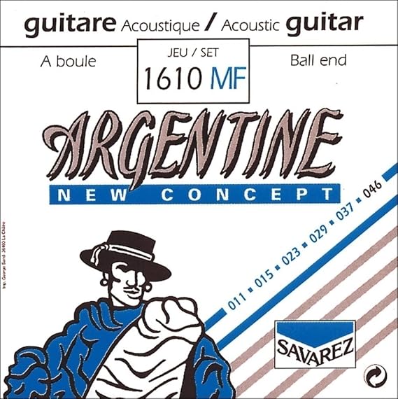 Savarez 1214 Argentine (Jazz Acoustic Guitar) Ball End