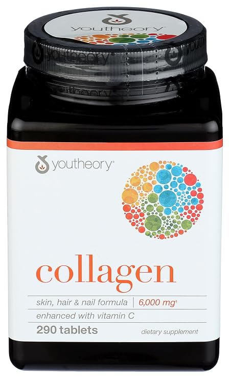 Youtheory, Collagen Advanced Formula 1 2 3, 290 Tablets