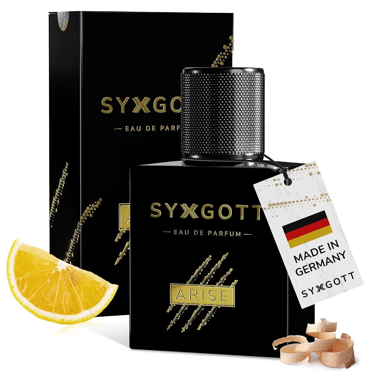 syxgott arise mens perfume with pheromone oil eau de parfum for men perfume sample free fresh and fruity perfect autumn and winter fragrance