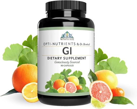 Optimal Health Systems Opti-GI Gastrointestinal Support Formula Capsules