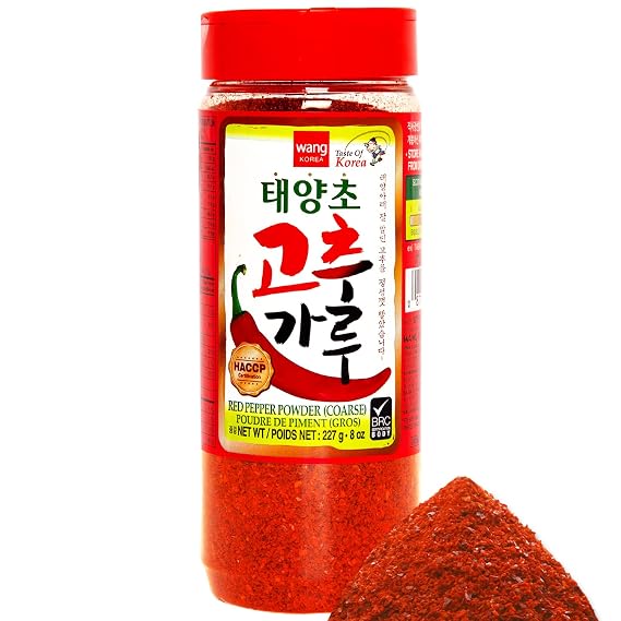 Wang Sun-Dried Coarse Gochugaru for Kimchi