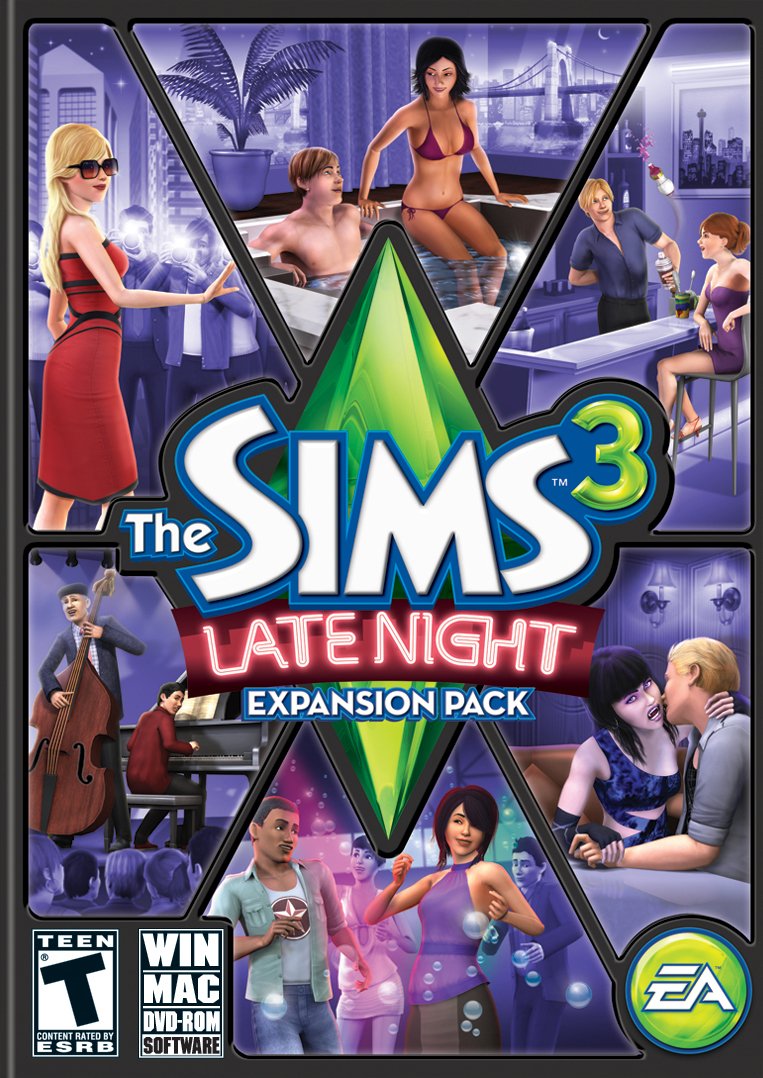 The Sims 3 Late Night - Expansion Pack - Origin PC [Online Game Code]