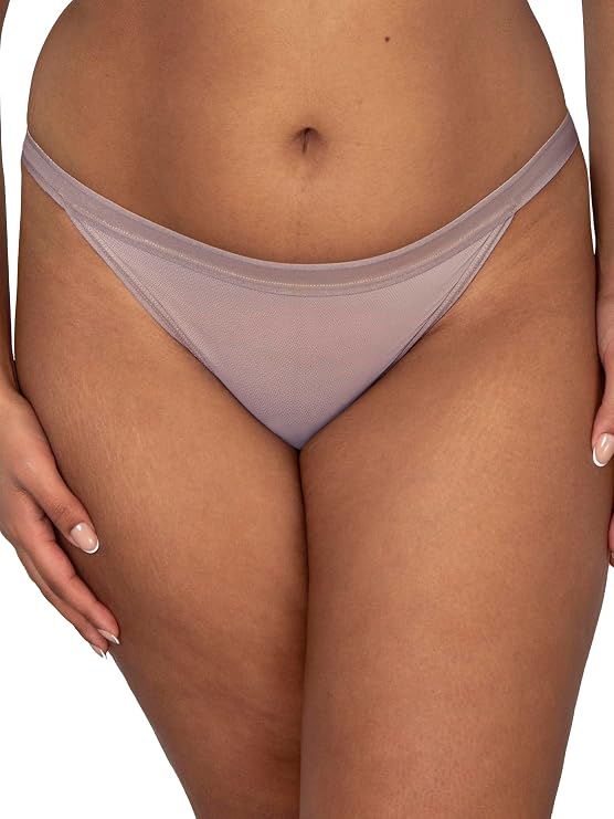 Curvy Couture Women's Plus Size String Bikini