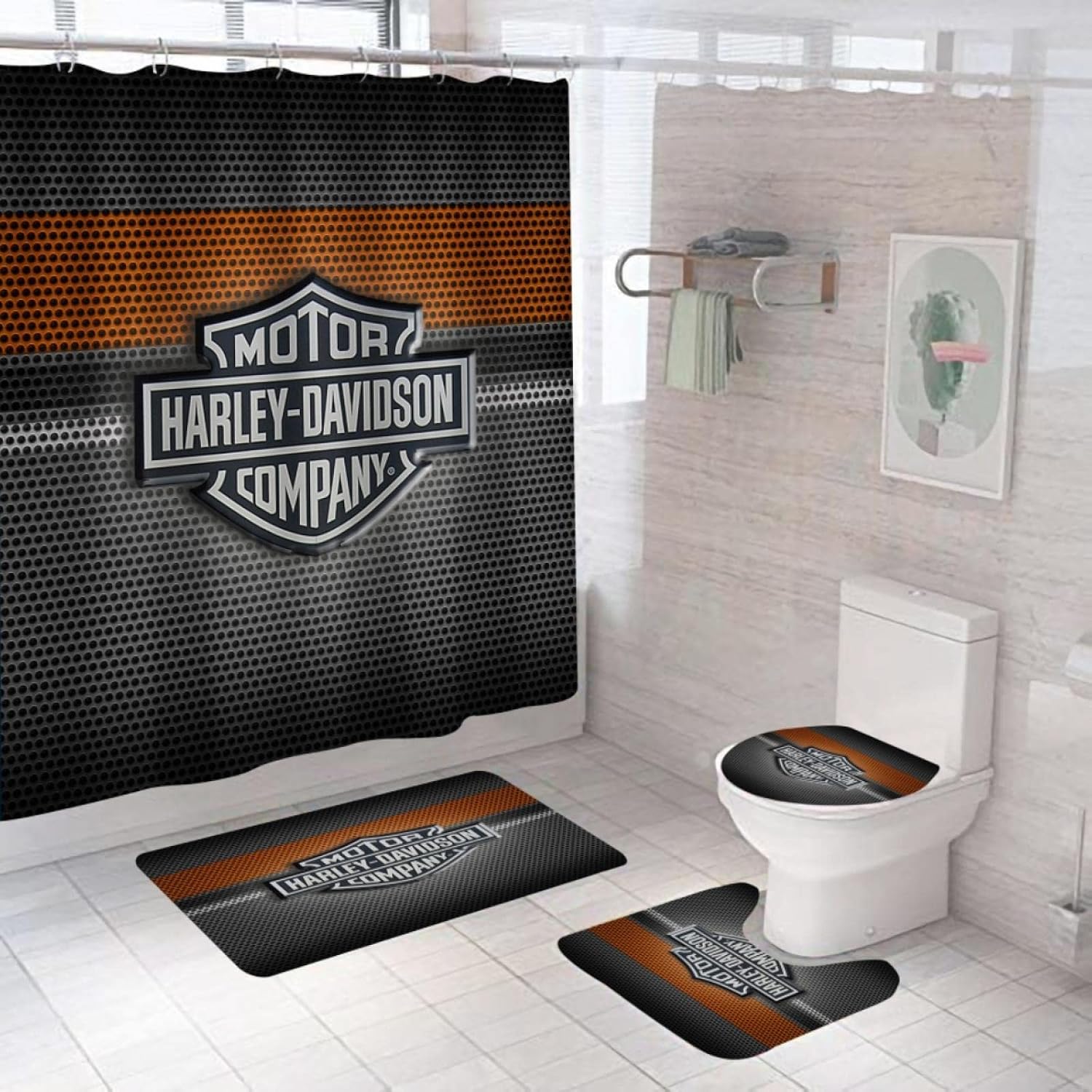 Harley Davidson Bathroom Ideas