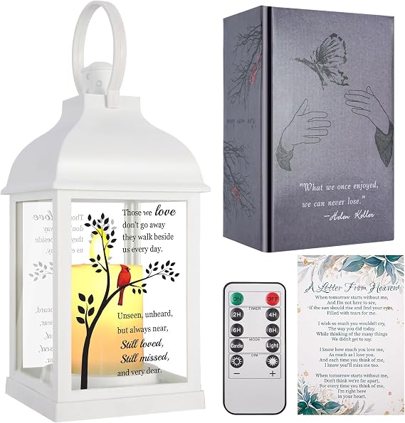 Memorial Lantern, Sympathy Gifts for Loss of Loved One/Mother/Father