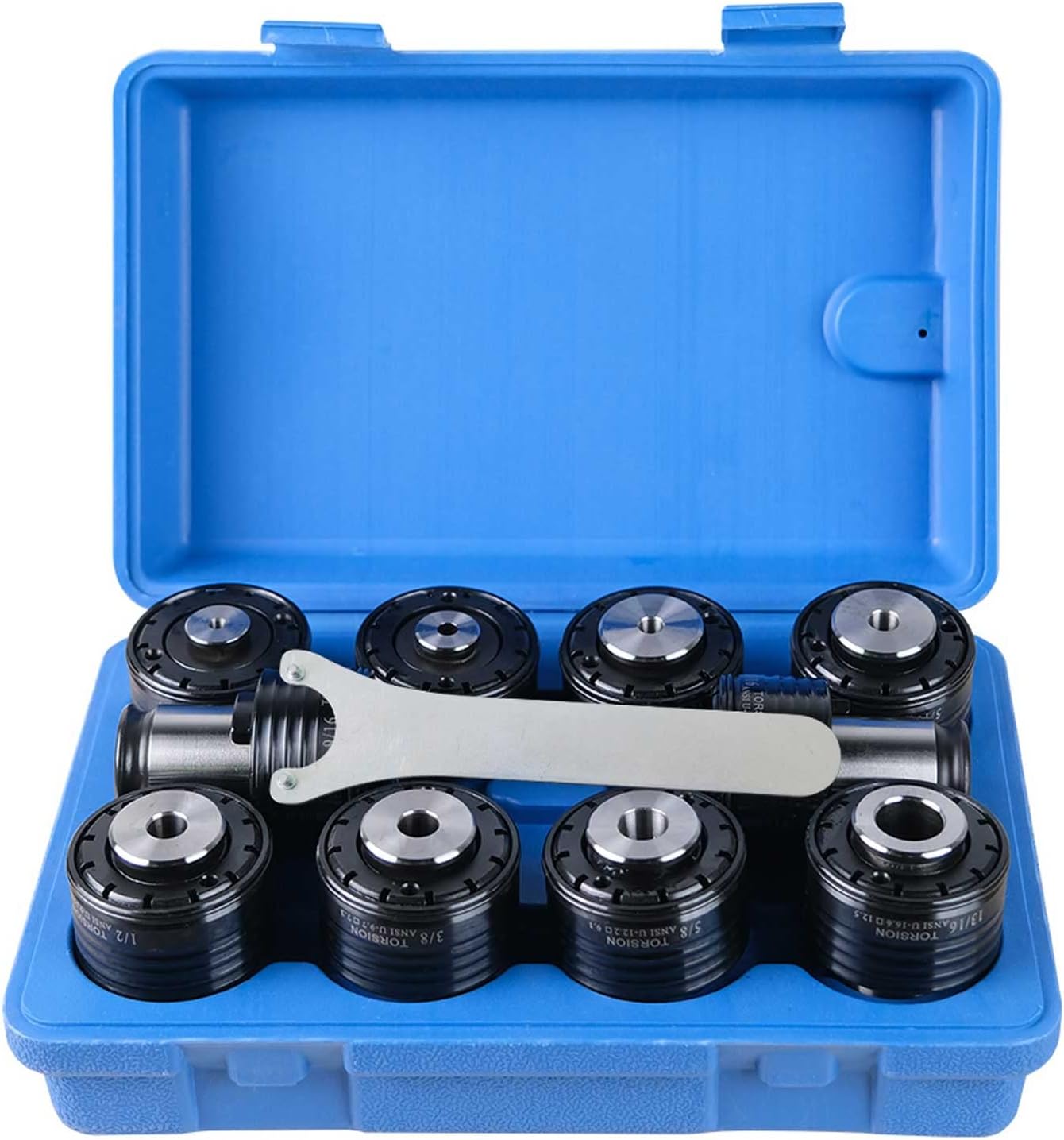 US Stock 10PCS TC820 ANSI Collets, 8, 532, 10, 316, 14, 14, 56, 38, 12, 916, 58, 1116, 1316 Metric Tap Holder Tap Chuck Suitable for M24HR Electric Tapping Machine