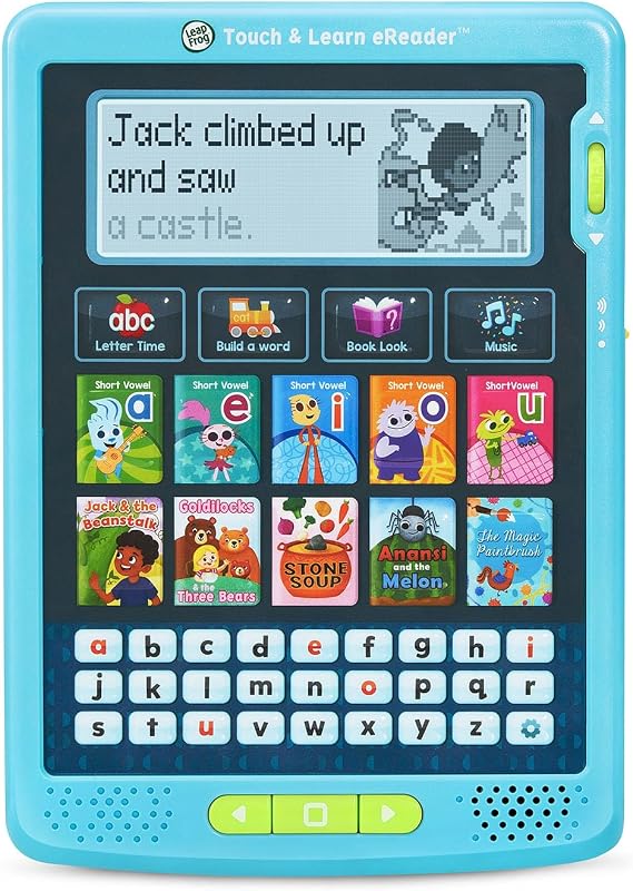 LeapFrog Touch and Learn eReader Teal