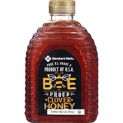 Members Mark Bee Proud Pure Honey, 40 Ounce Pack of 2