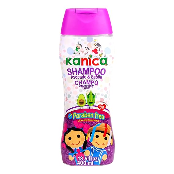 KANICA Shampoo Paraben Free with Aloe Vera and Avocado. Shampoo for Family