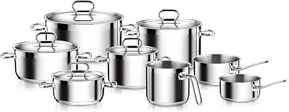 Tescoma Stainless Steel Cookware Set Home Profi, 13 Pieces