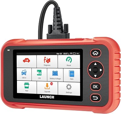 LAUNCH OBD2 Scanner CRP123I Car Scanner, EngineABSSRSTransmission Diagnostic Scanner, 3 Reset Scan Tool, Check Engine Code Reader, Auto VIN,Battery Test