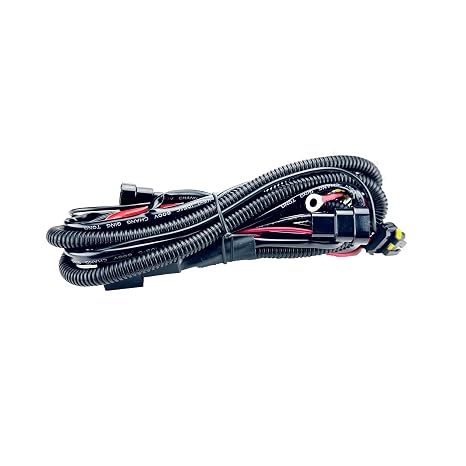 Innovited HID Relay Wiring Harness Universal for All Single Bulb Size H1, H3, H4, H7, H8, H9, H10, H11, H13, 9004, 9005, 9006, 9007, 5202, 880