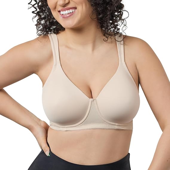 Leading Lady Women's Wireless Padded T-Shirt Bra