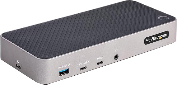 USB-C 3 Screen 4K HDMI DP 100W 5x USB LAN Multifunction Type-C Hub Docking Station 116N-USBC-DOCK