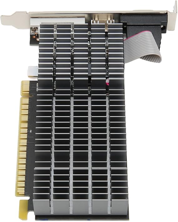 Vikye GT710 4G GDDR3 Graphics Card with 64-bit Resolution, 3840 X 2160, DirectX 11, OpenGL 4.5, PCI Express X16 2.0